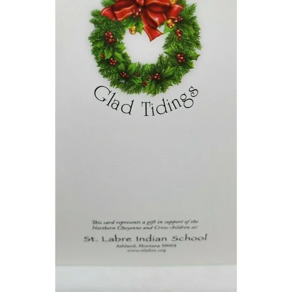 St. Labre Indian School O Holy Night Greeting Card | Native American Charity - Picture 10 of 11